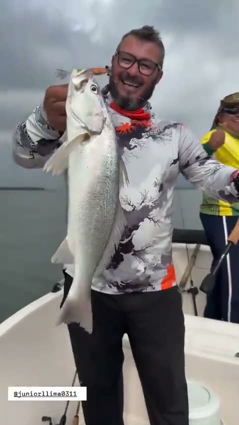 Vídeo: Robalo grande